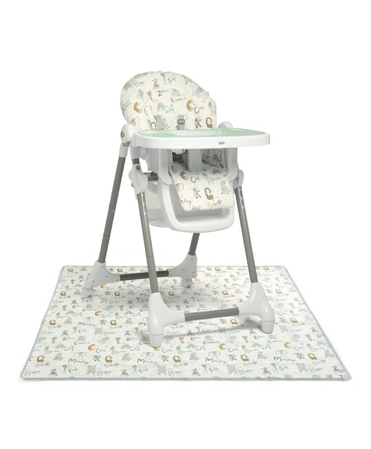 Baby Snug Navy with Snax Highchair Animal Alphabet image number 10
